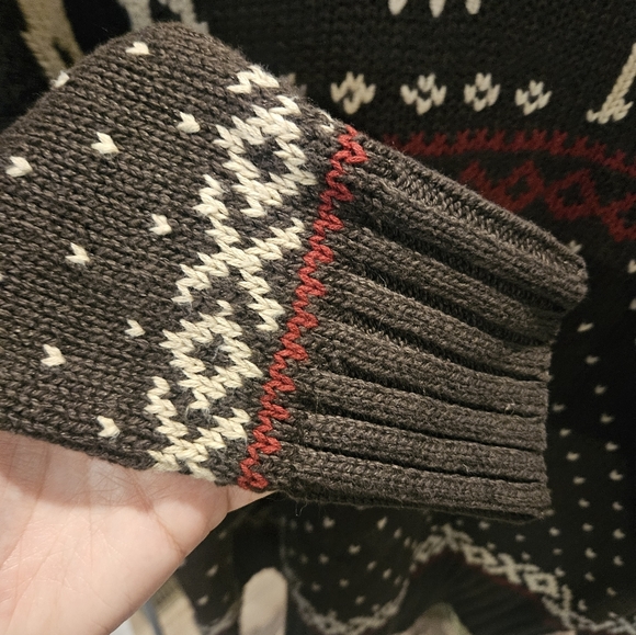 Polo Ralph Lauren Vintage Reindeer Moose Sweater Size XXL - Picture 3 of 5